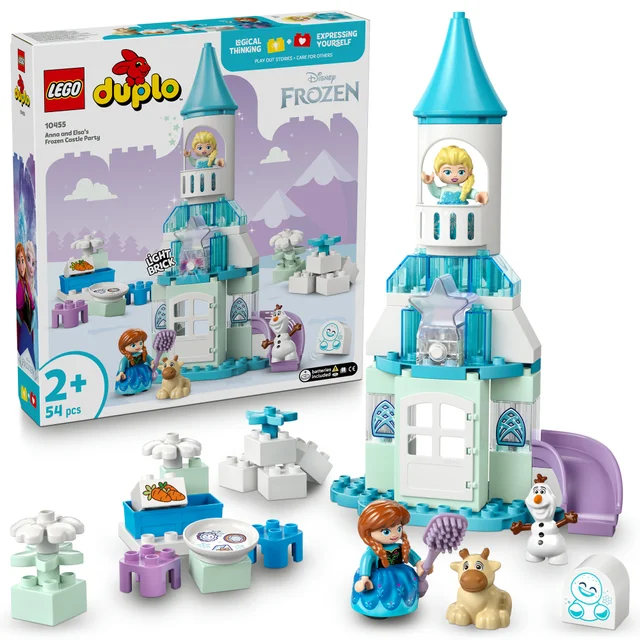 LEGO DUPLO│Disney Anna and Elsa's Frozen Castle Set 10455