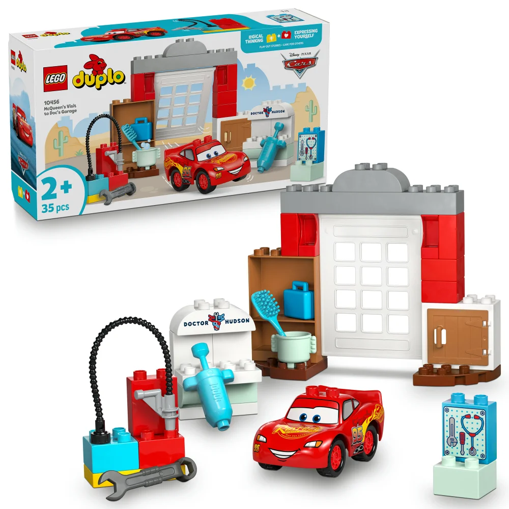 LEGO DUPLO│Disney and Pixar Cars McQueen's Visit to Doc's Garage 10456 Image 1