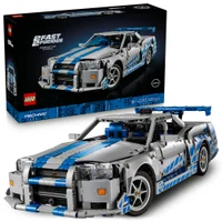 LEGO® Technic 2 Fast 2 Furious Nissan Skyline GT-R (R34) Car Model Kit 42210