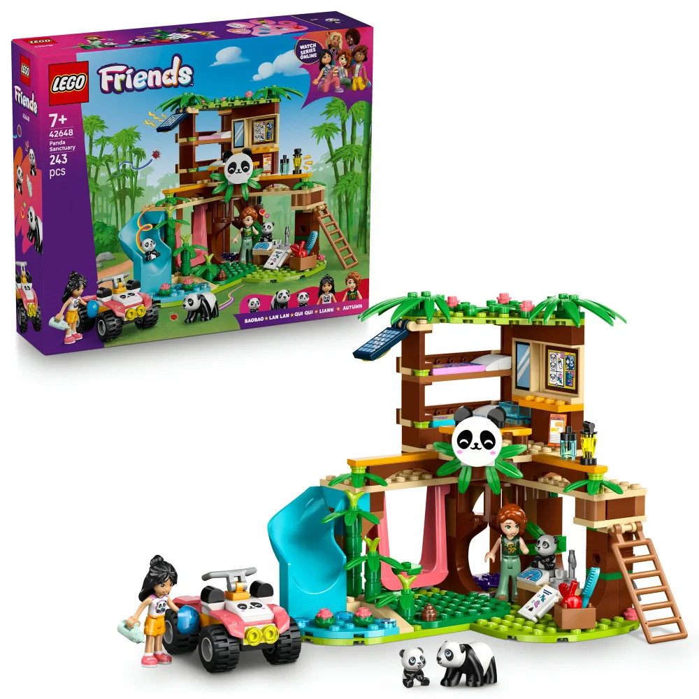 LEGO® Friends Panda Sanctuary Animal Care Building Set Toy 42648 Image 1
