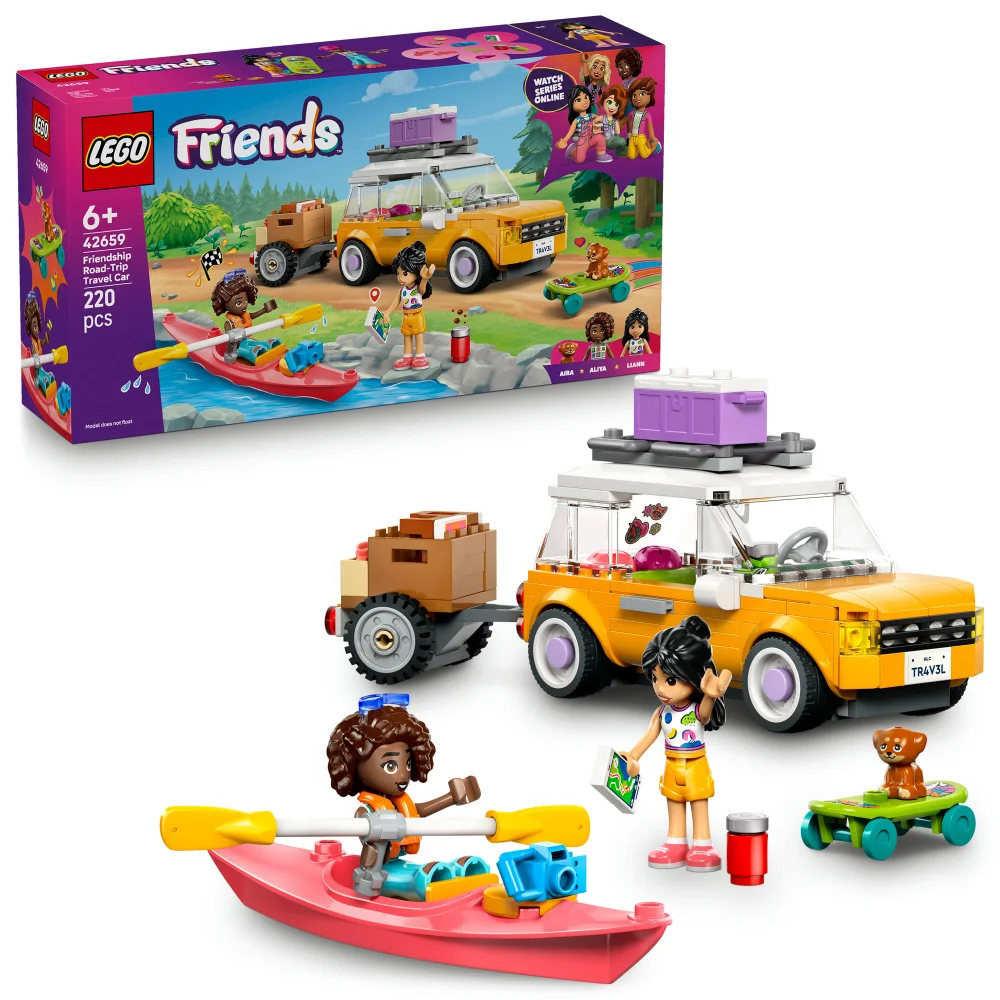 LEGO® Friends Friendship Road-Trip Travel Car Building Set 42659 Image 1
