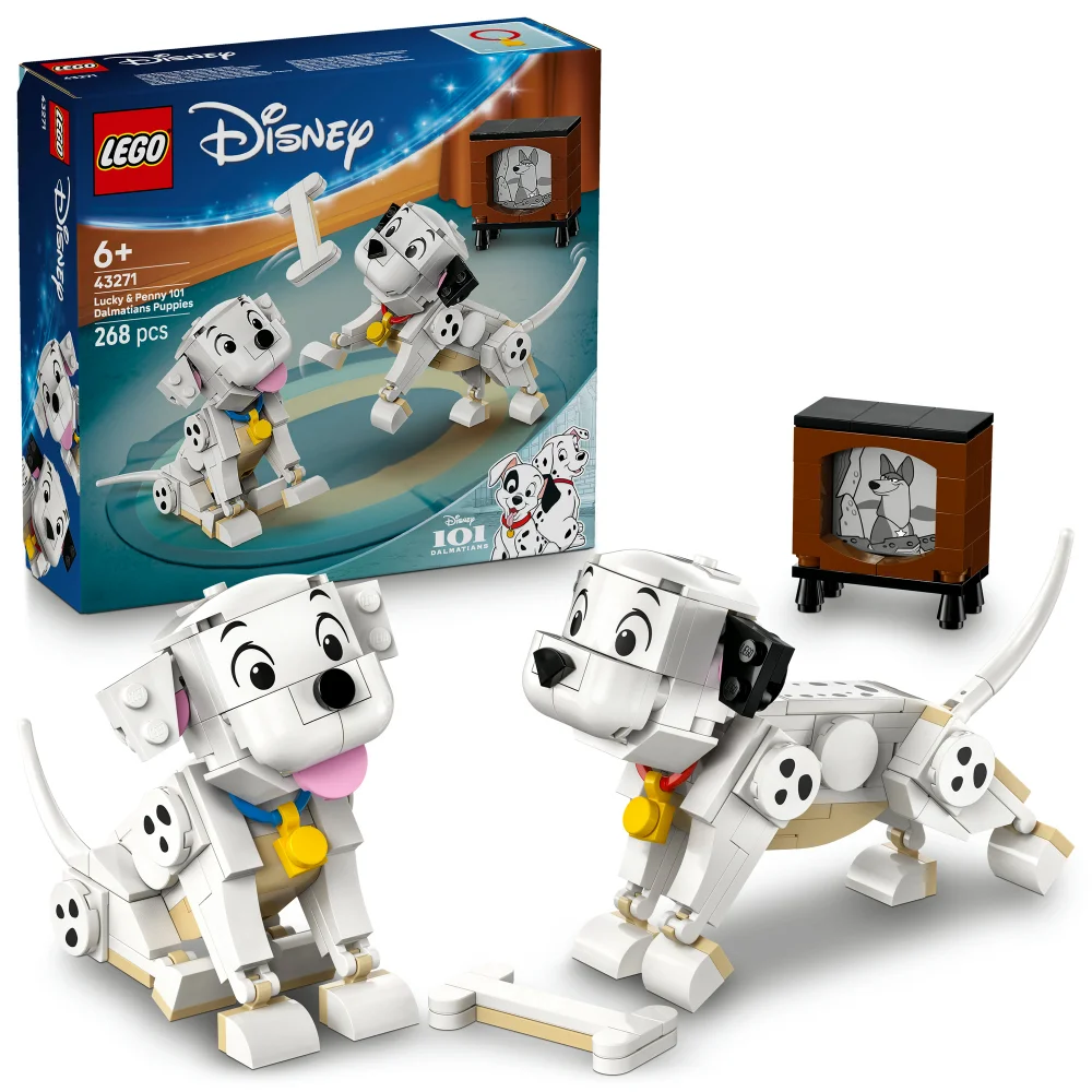 LEGO ǀ Disney Lucky & Penny 101 Dalmatians Puppies Set 43271 Image 1