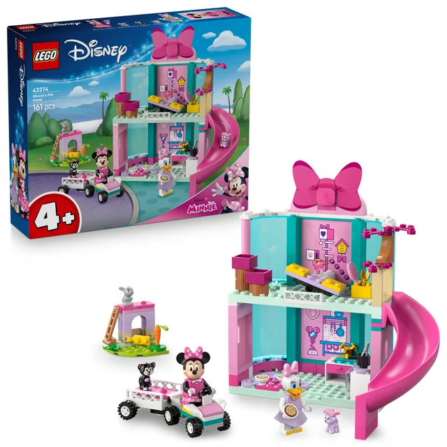 LEGO ǀ Disney Minnie’s Pet Hotel Building Toy 43274