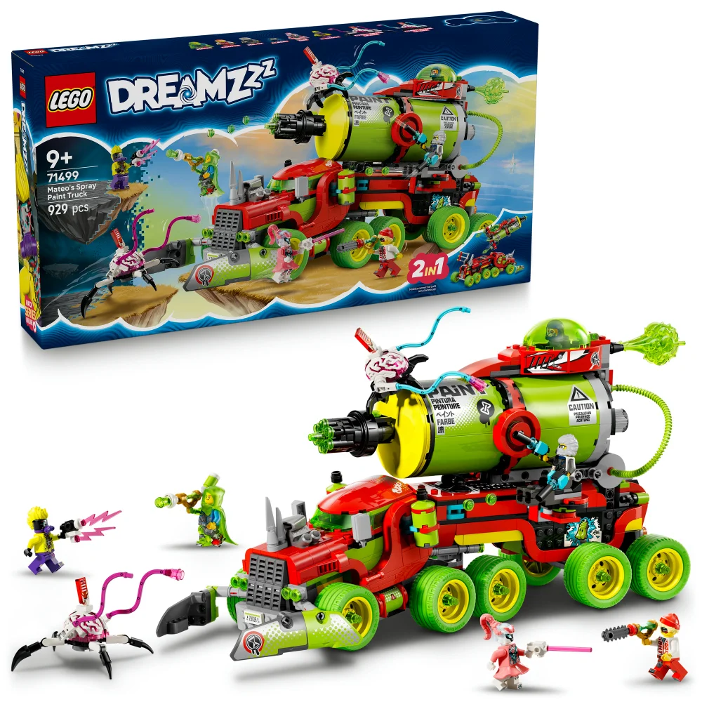 LEGO® DREAMZzz™ Mateo’s Spray Paint Truck Toy 71499 Image 1