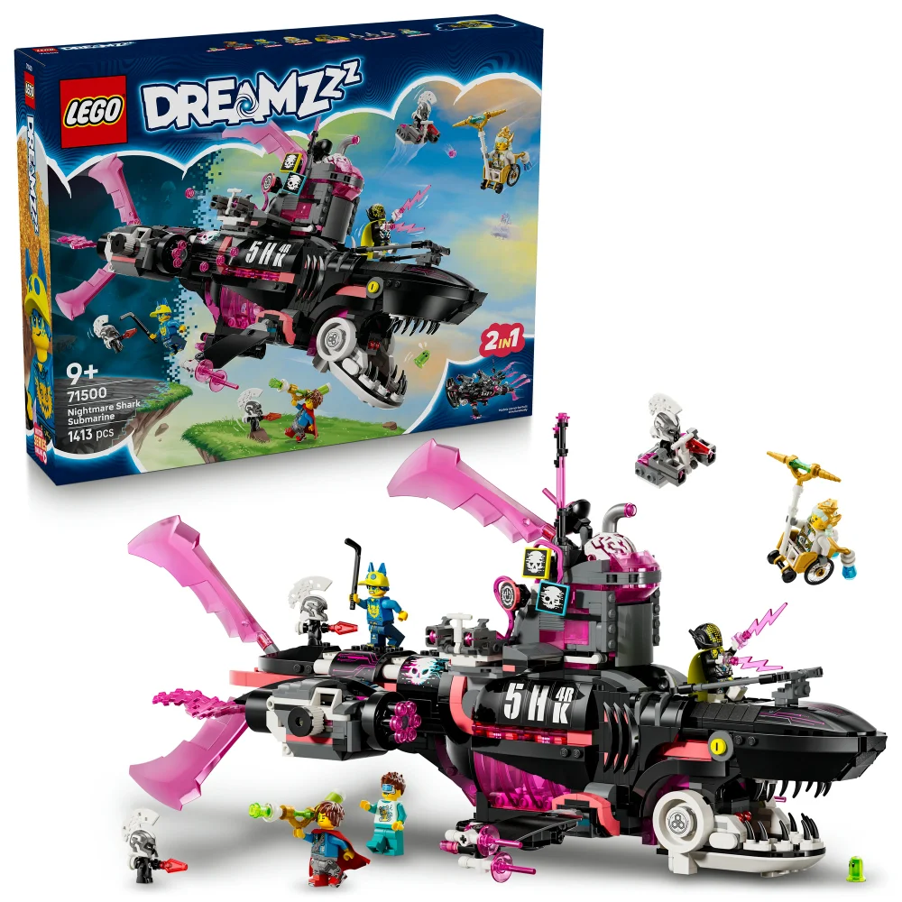 LEGO® DREAMZzz™ Nightmare Shark Submarine Toy 71500 Image 1