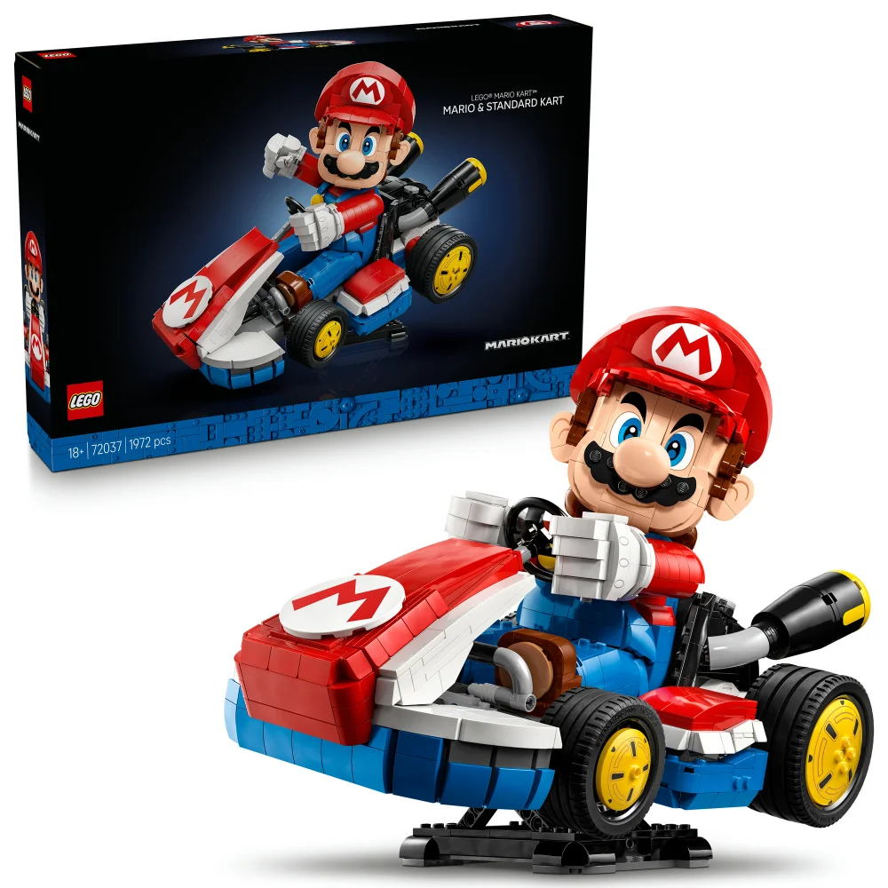 LEGO Mario Kart – Mario & Standard Kart Building Set 72037 Image 1