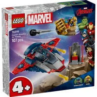 LEGO® ǀ Marvel Captain America vs. Thanos, Super Hero Building Toy with Minifigures 76319 - undefined undefined