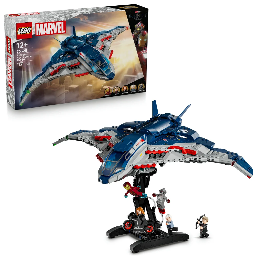LEGO Marvel Avengers: Age of Ultron Quinjet Set 76325 Image 1