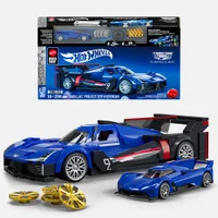 Mattel Brick Shop Hot Wheels Speed Cadillac Project GTP Hyper Car Building Set - undefined undefined