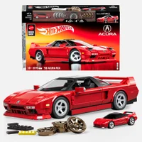 Mattel Brick Shop Hot Wheels Elite 90 Acura NSX Building Set - undefined undefined