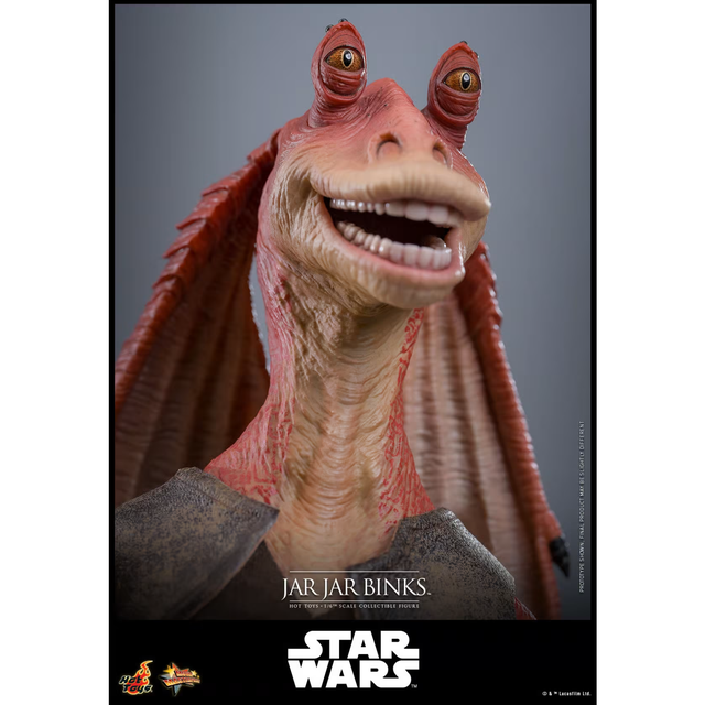 Hot Toys Star Wars The Phantom Menace 1/6 Jar Jar Binks Figure