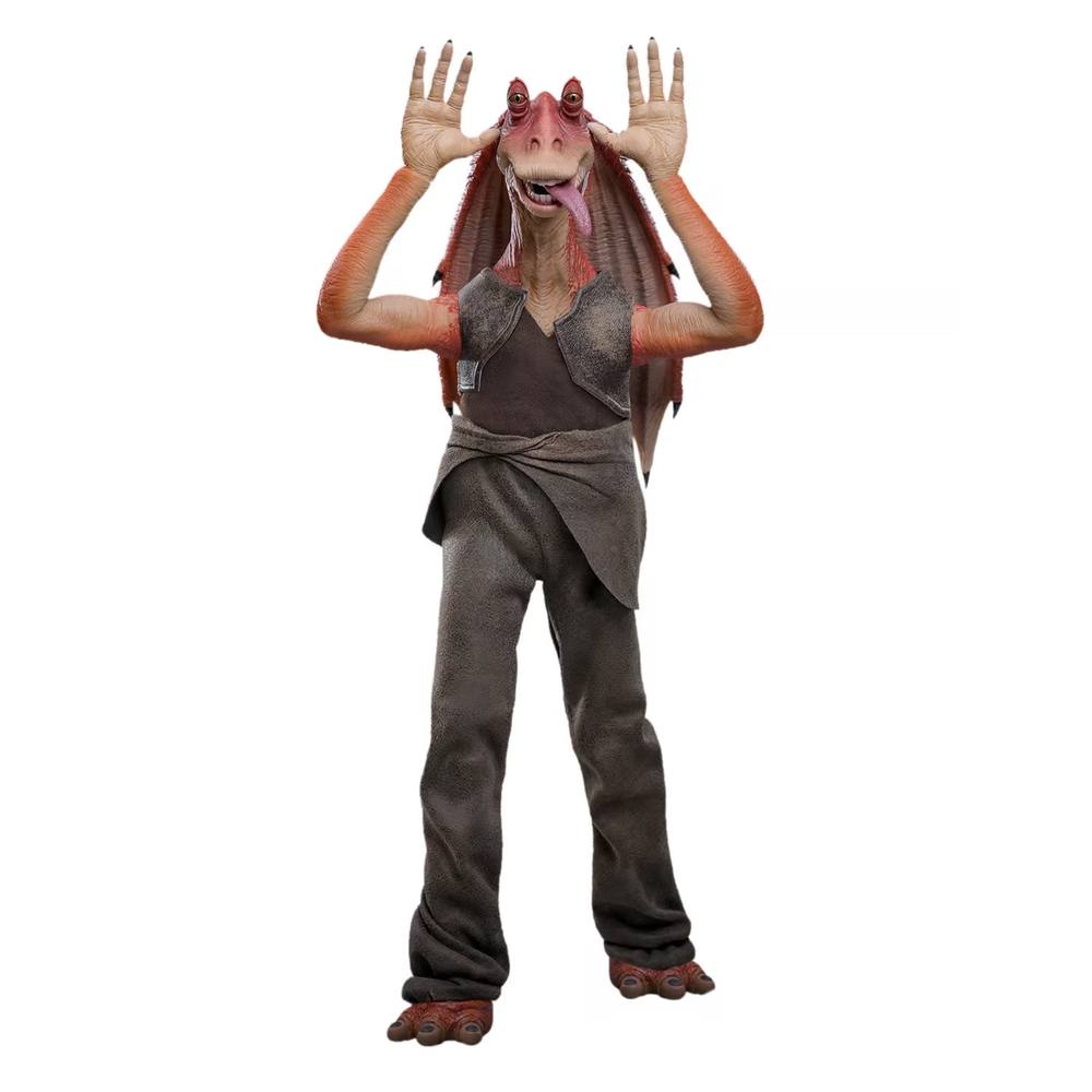 Hot Toys Star Wars The Phantom Menace 1/6 Jar Jar Binks Figure Image 1