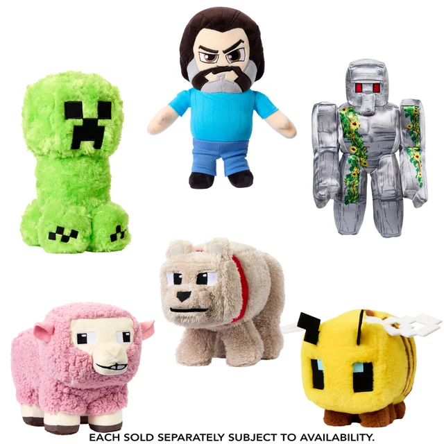 Minecraft 8" Basic Plush Random Assortment (1 Mystery Plush)