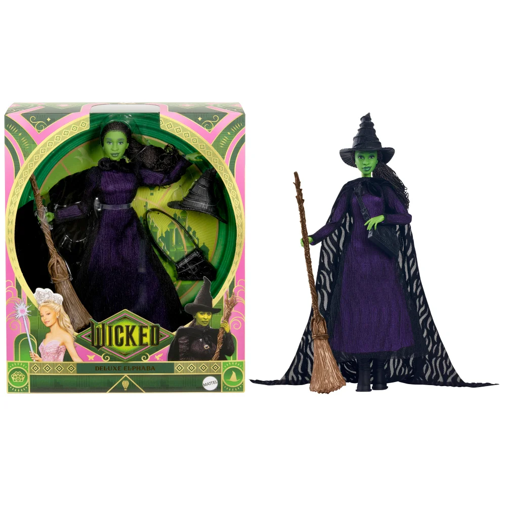 Wicked Deluxe Elphaba Collectible Doll Image 1
