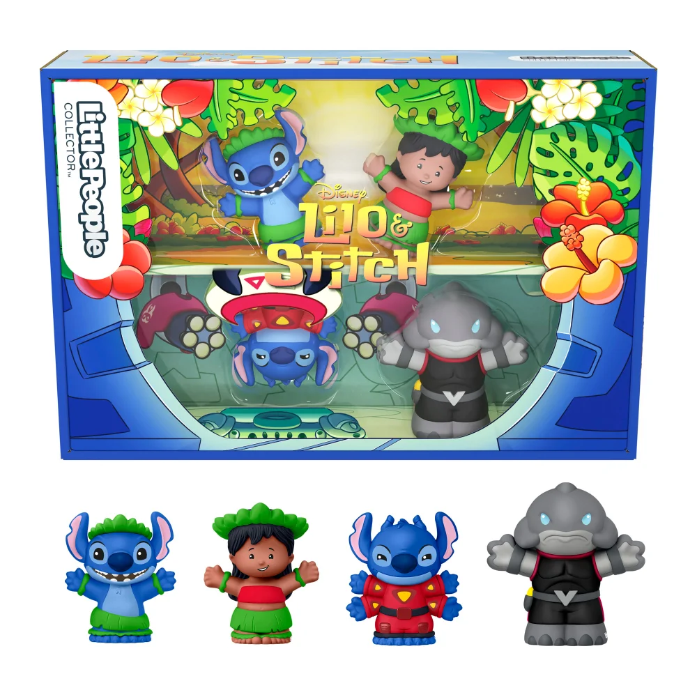 Little People Collector Lilo and Stitch 4-Pack Minifigures Image 1