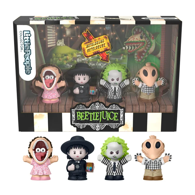 Little People Collector Beetlejuice 4-Pack Minifigures