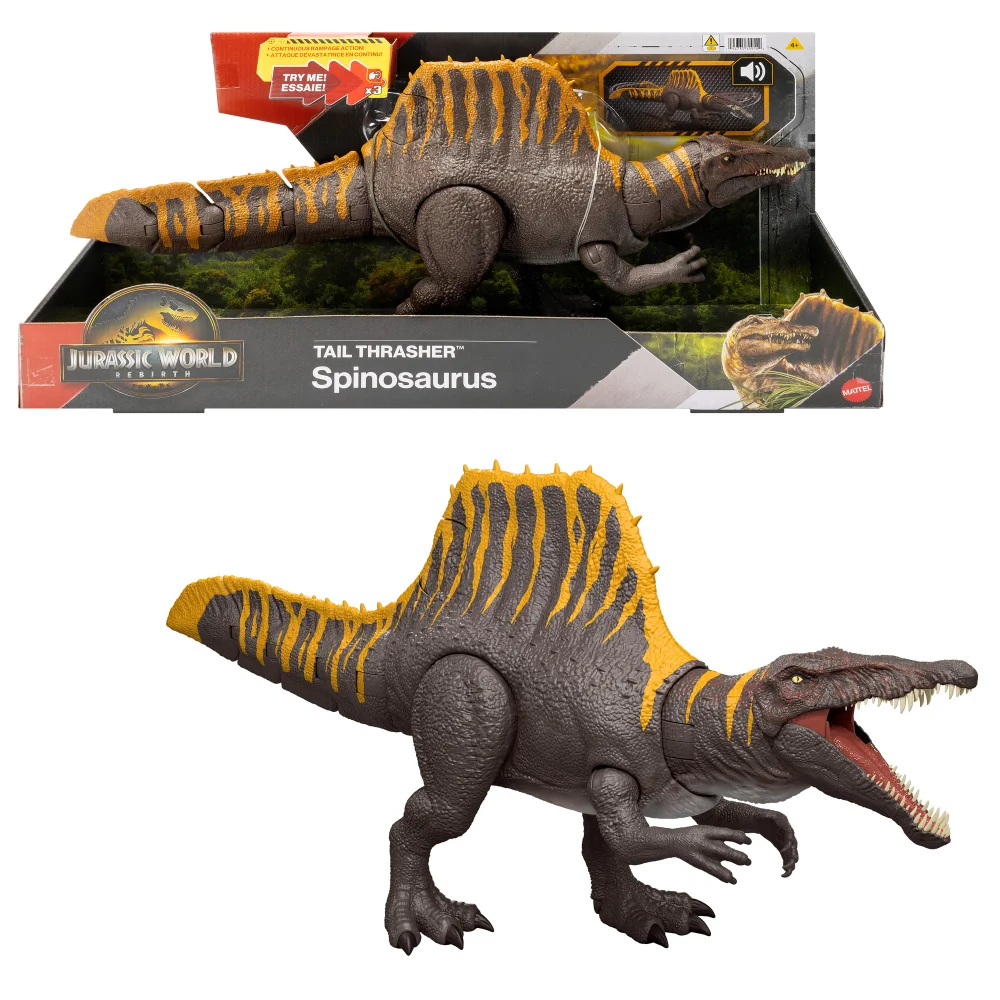 Jurassic World Saga Feature Spinosaurus Dinosaur Figure Image 1