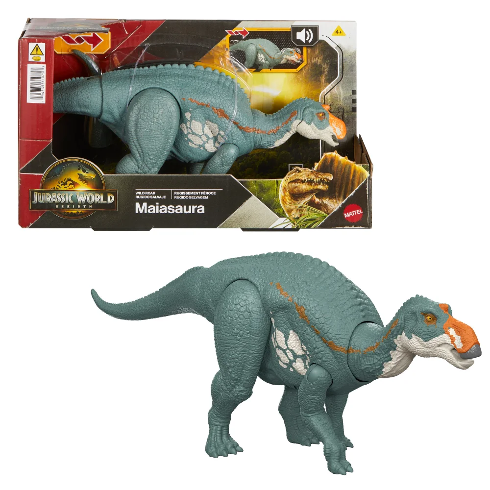 Jurassic World Saga Wild Roar: Maiasaura Dinosaur Figure Image 1