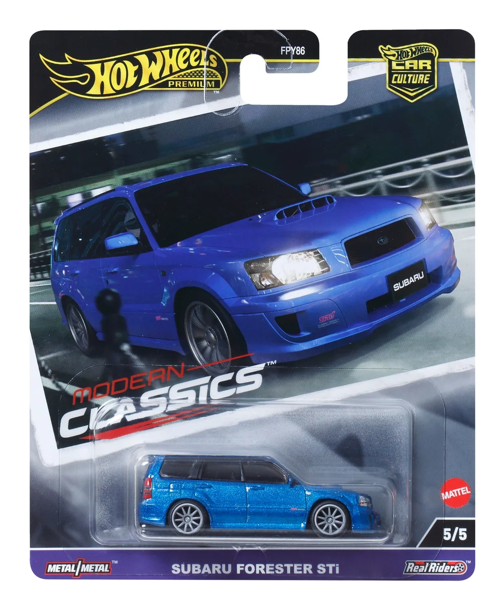 Hot Wheels Premium Car Modern Classics Subaru Forester STI Image 1