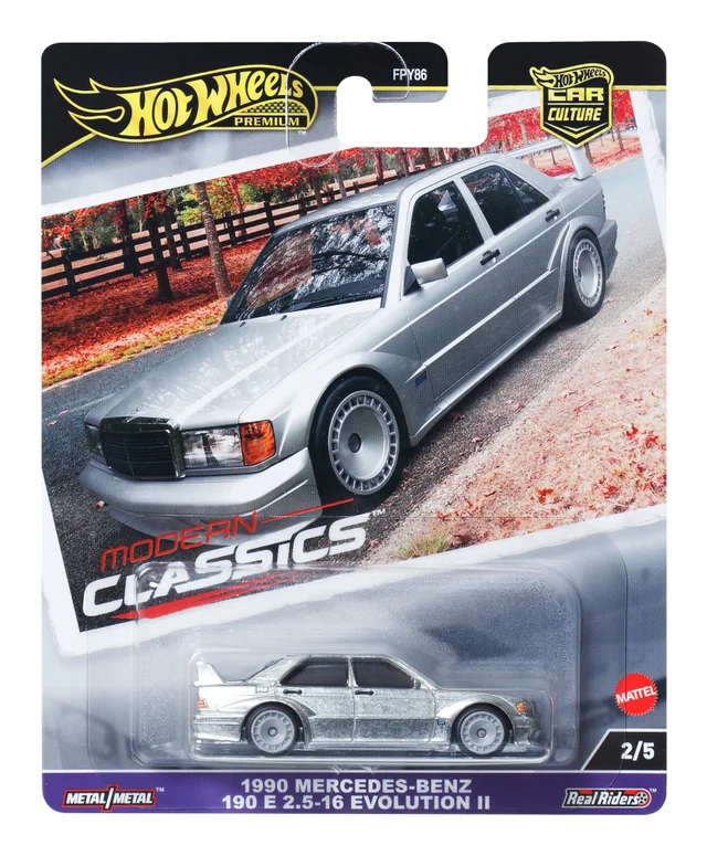 Hot Wheels Premium Car Modern Classics Mercedes-Benz 190E 2.5-1.6