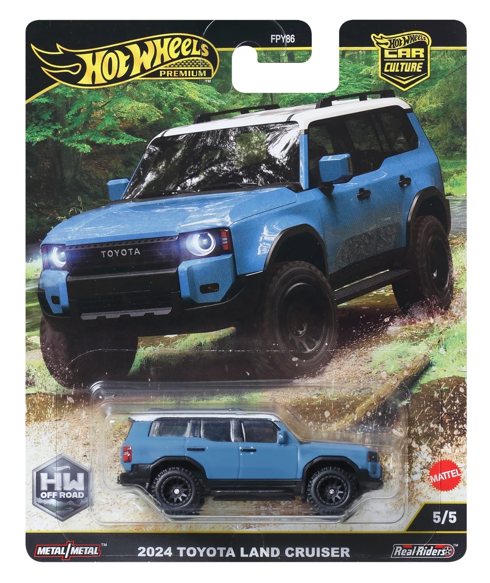 Hot Wheels Premium Car Off Road 2024 Toyota Land Cruiser Image 1