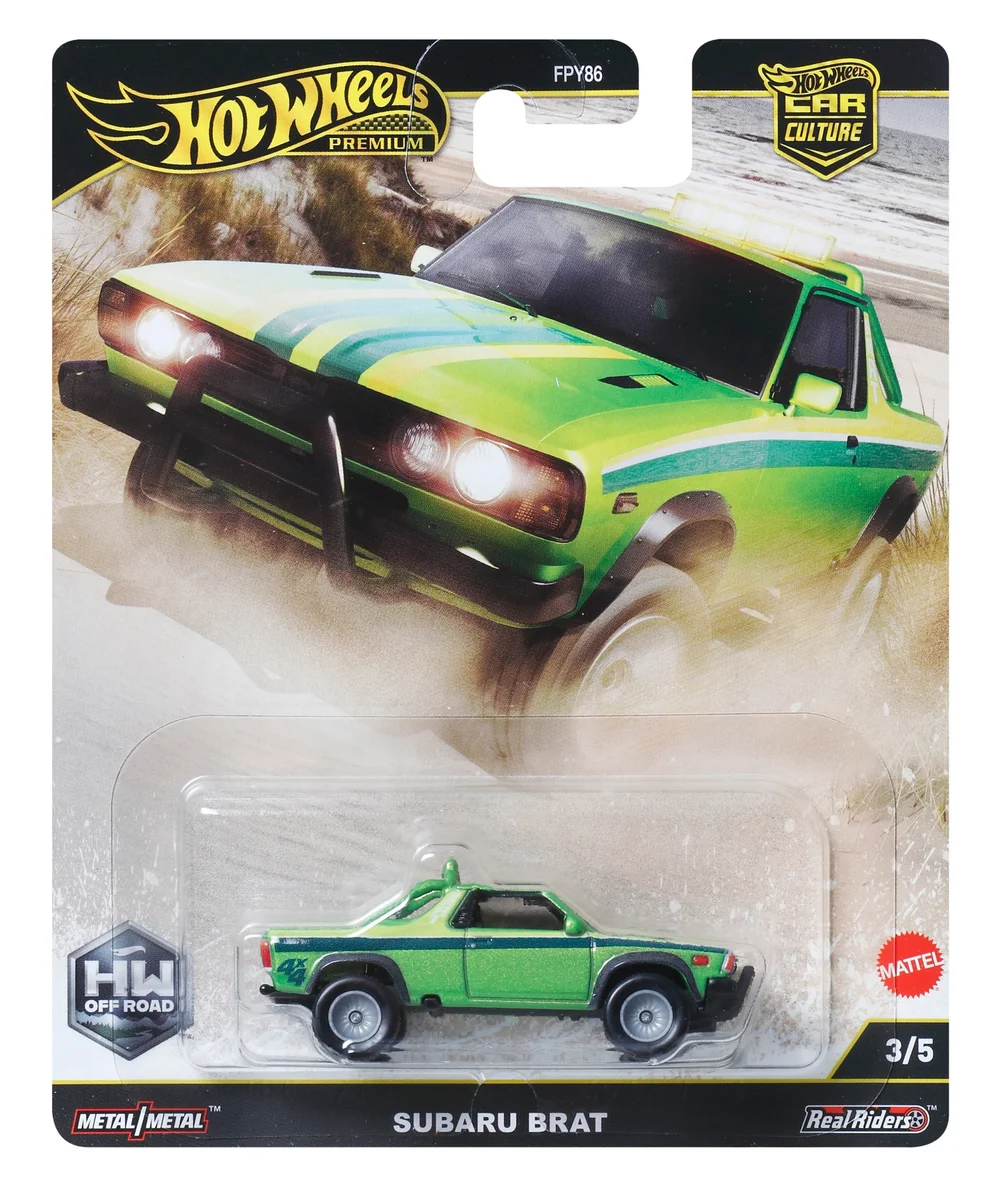 Hot Wheels Premium Car Off Road Subaru B.R.A.T. Image 1