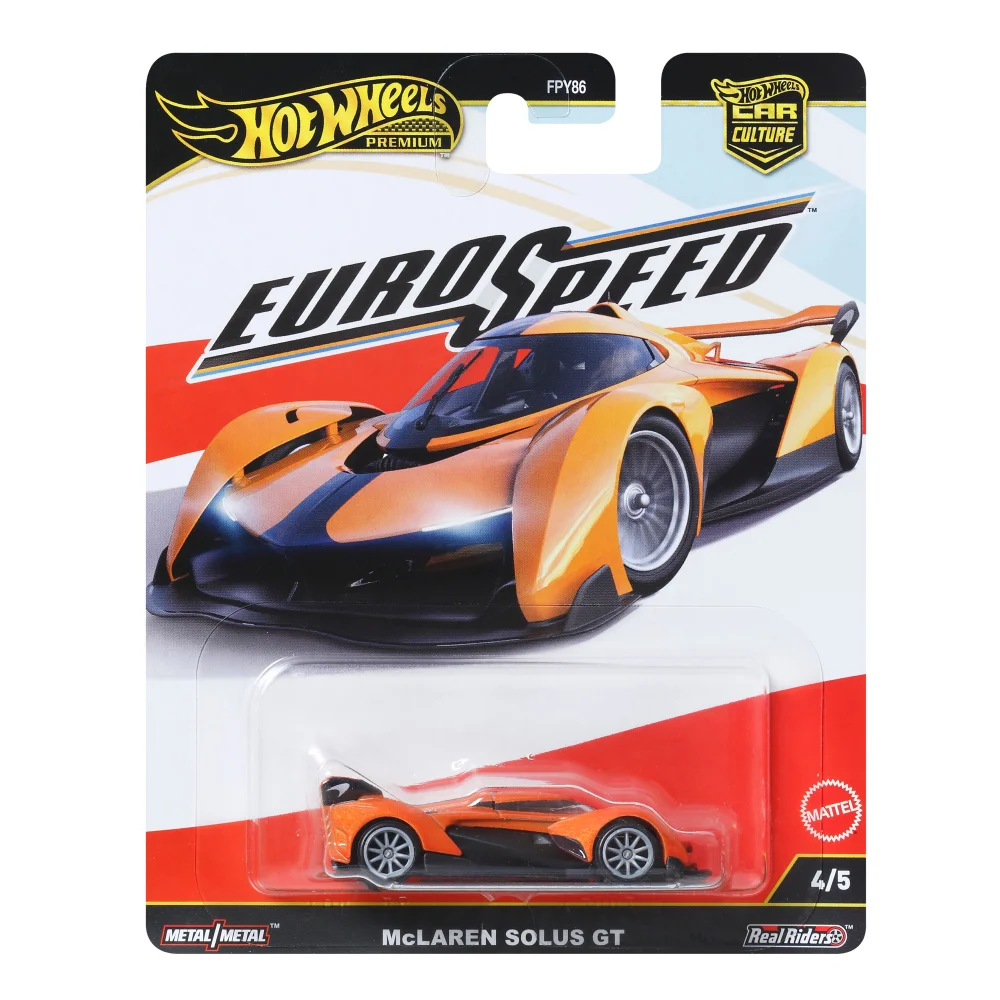 Hot Wheels Premium Car Eurospeed McLaren Solus GT Image 1