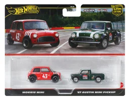 Hot Wheels Premium 2-Pack 2025 Mix 1 Morris Mini & 67 Austin Mini Pickup - undefined undefined