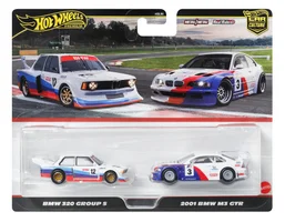 Hot Wheels Premium 2-Pack 2025 Mix 2 BMW E46 GTR & BMW 320 GRP5 - undefined undefined