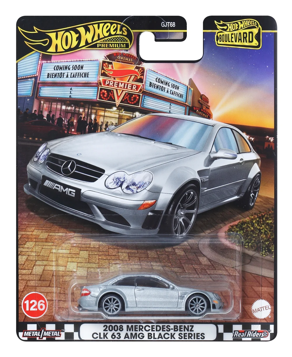 Hot Wheels Premium Boulevard Mix 3 Mercedes-Benz CLK 63 AMG Black Series Image 1