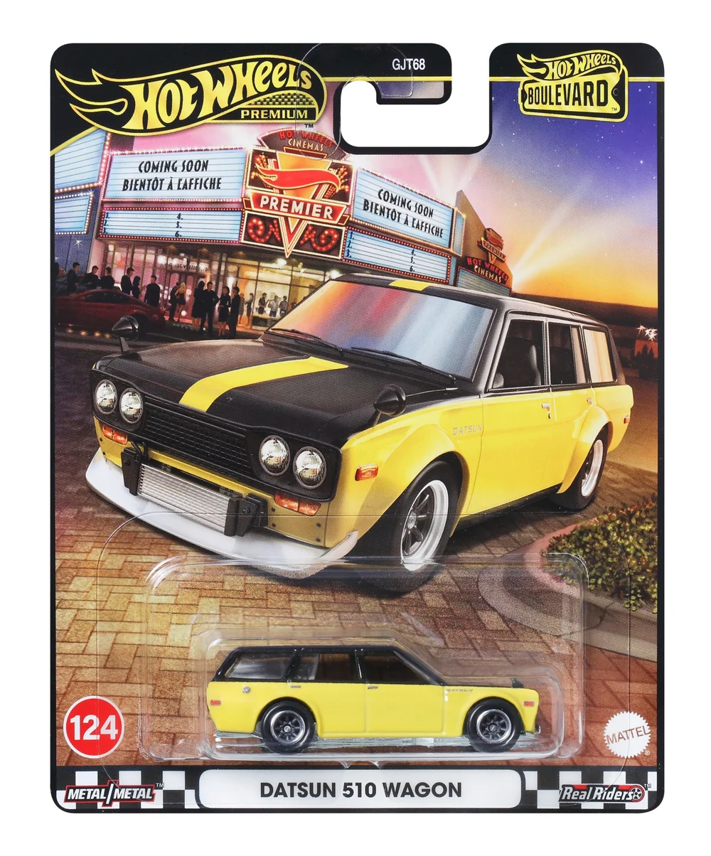Hot Wheels Premium Boulevard Mix 2 Datsun Blurbird 510 Wagon Image 1