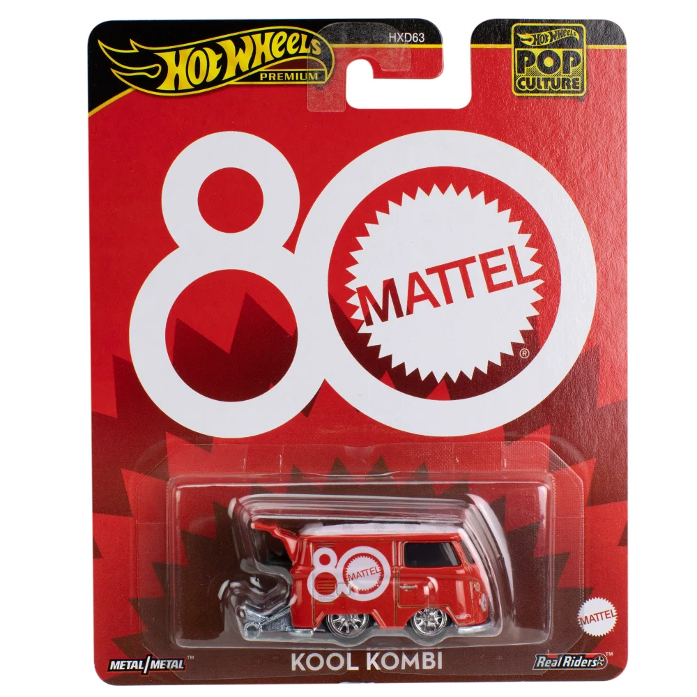 Hot Wheels Premium Pop Culture 80th Anniversary Volkswagen Kool Kombi Image 1
