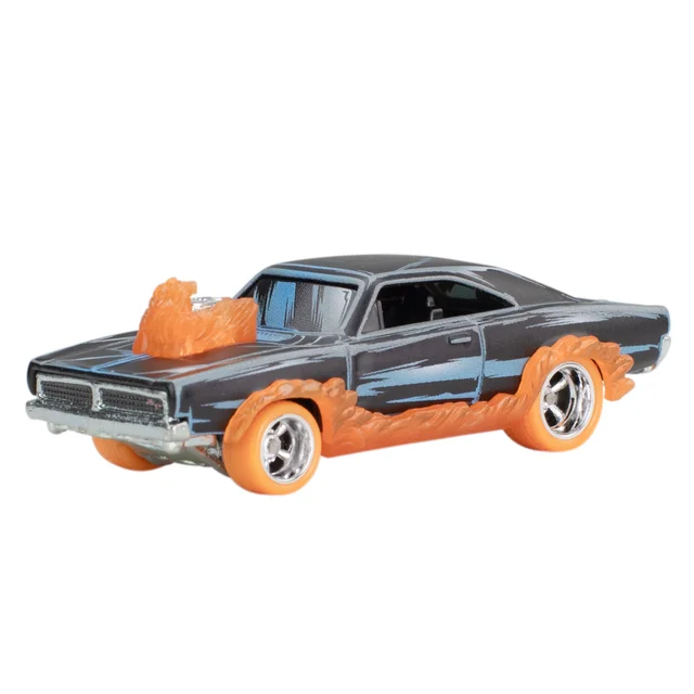 Hot Wheels Premium Pop Culture Marvel Ghost Rider Charger