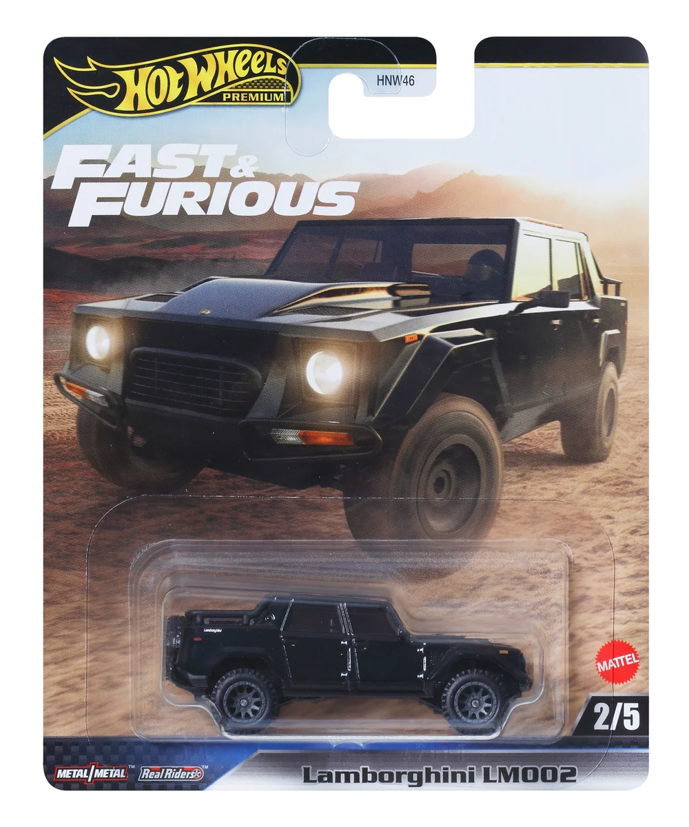 Hot Wheels Premium Fast & Furious Mix 3 Lamborghini LM002 Image 1