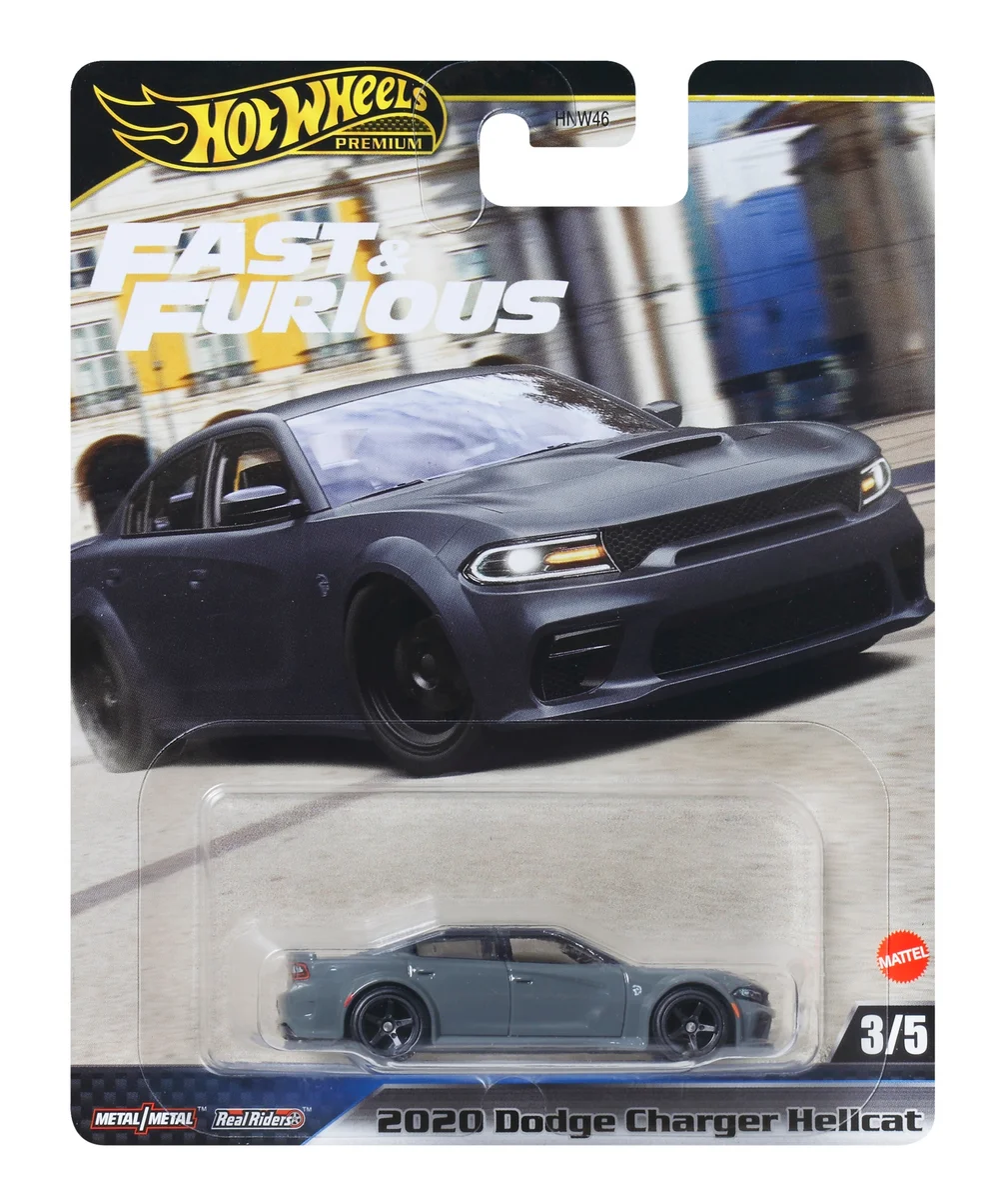 Hot Wheels Premium Fast & Furious Mix 2 Dodge Charger Hellcat Widebody Image 1