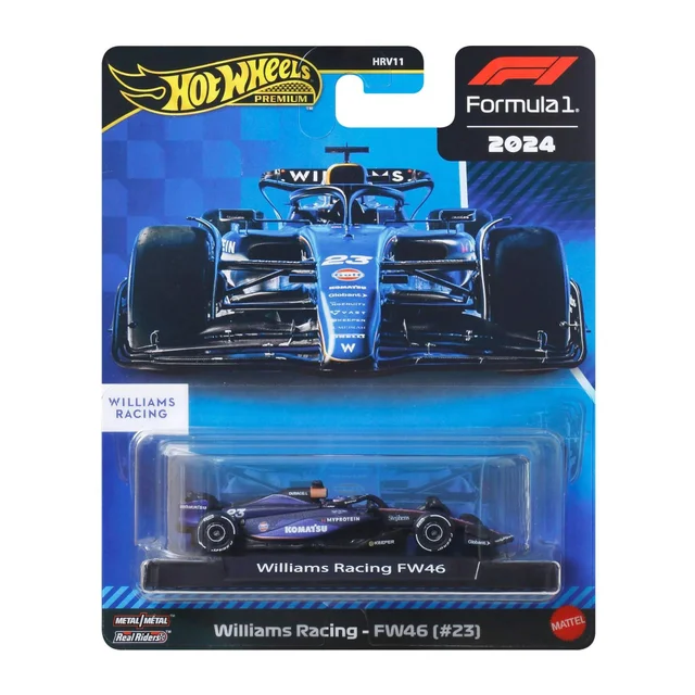 Hot Wheels Premium F1 Williams Racing Alexander Albon #23