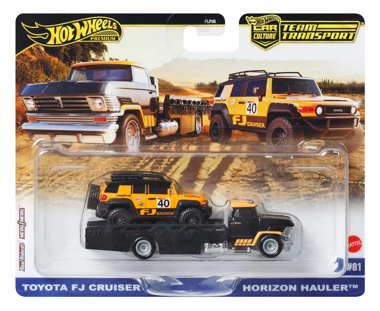 Hot Wheels Premium Team Transport Mix 3 Toyota FJ Cruiser Image 1