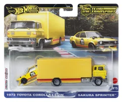 Hot Wheels Premium Team Transport Mix 1 72 Toyota Corolla Levin - undefined undefined