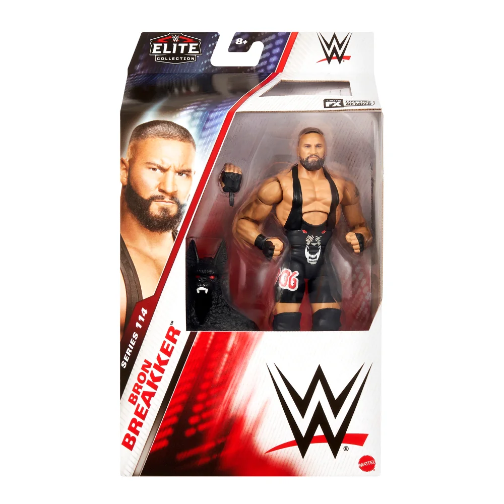 WWE Elite Series 114 Bron Breakker Action Figure (6") Image 1