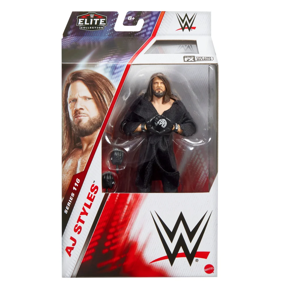 WWE Elite Series 116 AJ Styles Action Figure (6") Image 1
