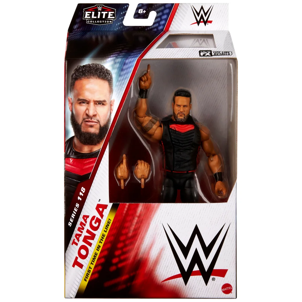 WWE Elite Series 118 Tama Tonga Action Figure (6") Image 1