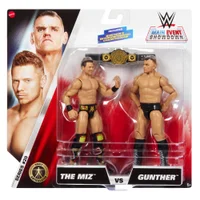 WWE Main Event Showdown 2-Pack Series 20 Gunther vs The Miz Action Figures (6")