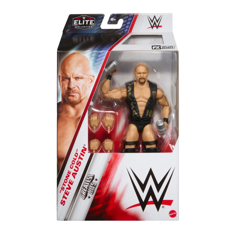 WWE Elite Greatest Hits 3 Stone Cold Steve Austin Action Figure (6") Image 1