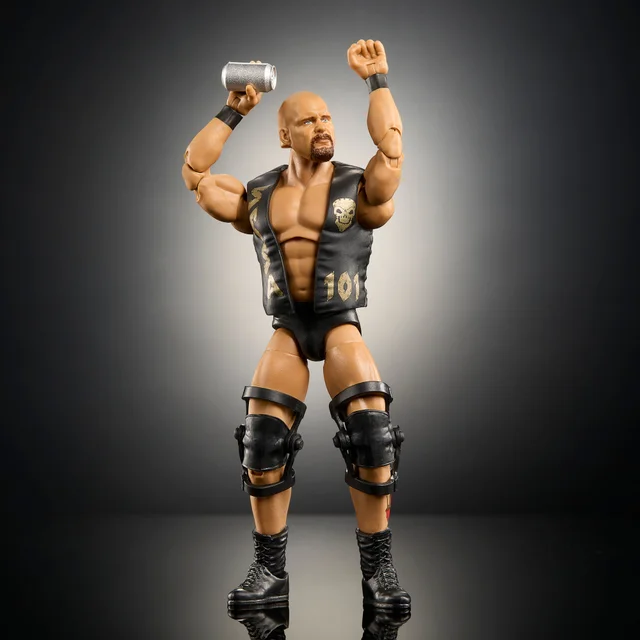 WWE Elite Greatest Hits 3 Stone Cold Steve Austin Action Figure (6")
