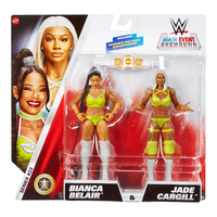 WWE Main Event Showdown 2-Pack Series 22 Jade Cargill & Bianca Belair Action Figures (6") - undefined undefined
