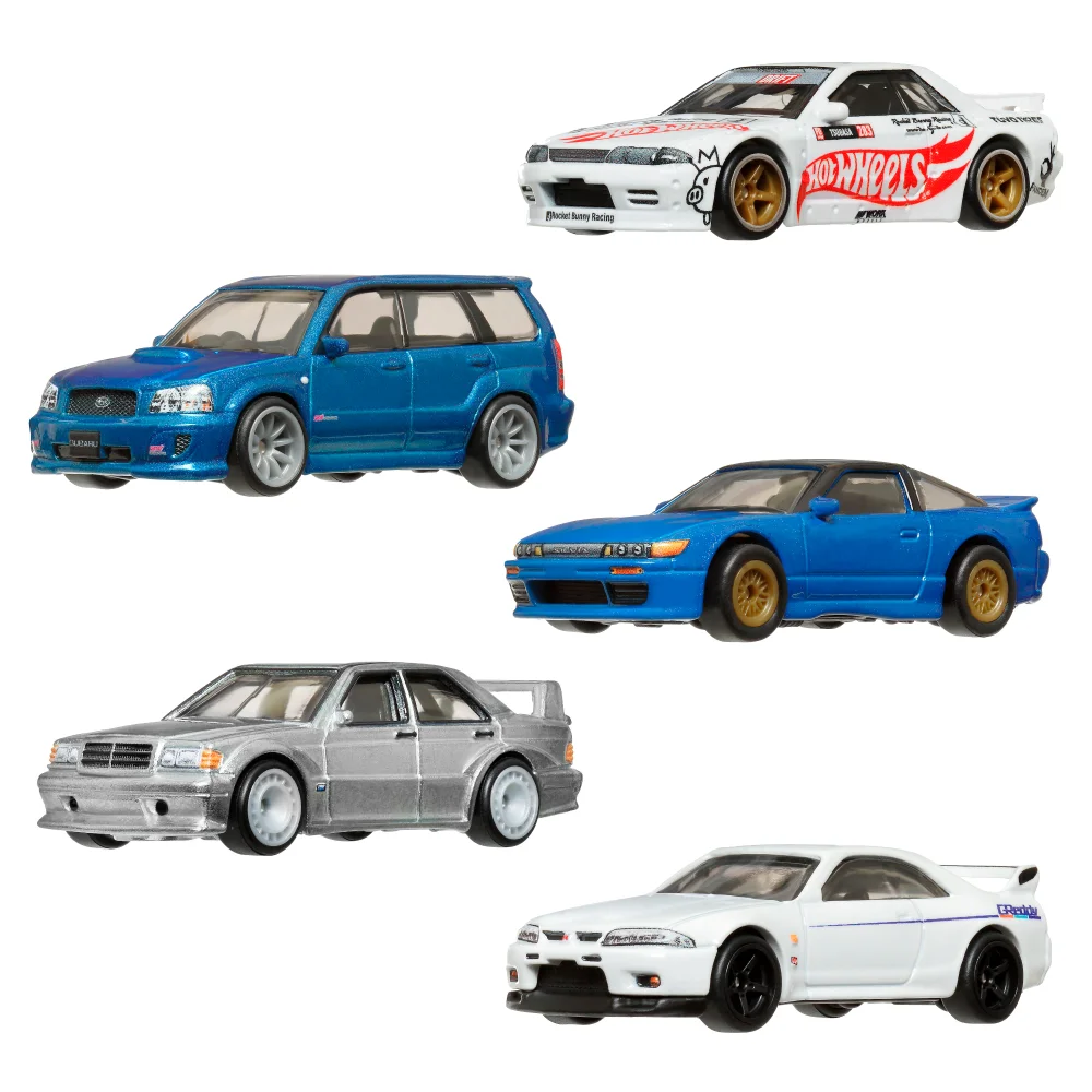 Hot Wheels Premium Car Culture Modern Classics Complete 5-Pack Bundle Image 1