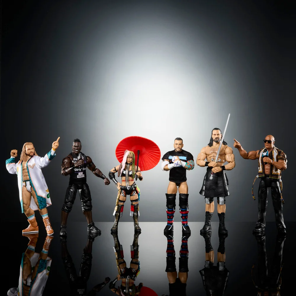 WWE Elite Series 115 Complete 6-Pack Action Figure Bundle (6") Image 1
