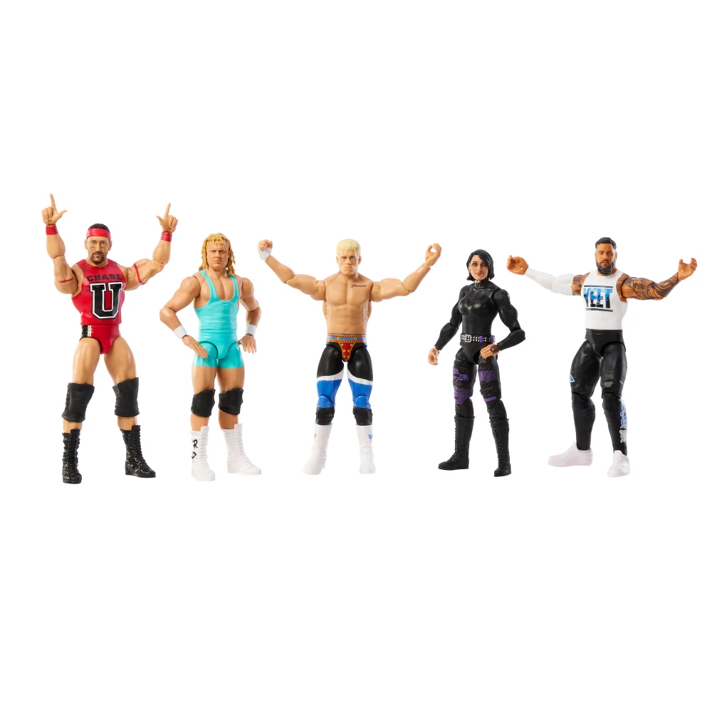 WWE Main Event Series 153 Complete 5-Pack Action Figure Bundle (6") Image 1