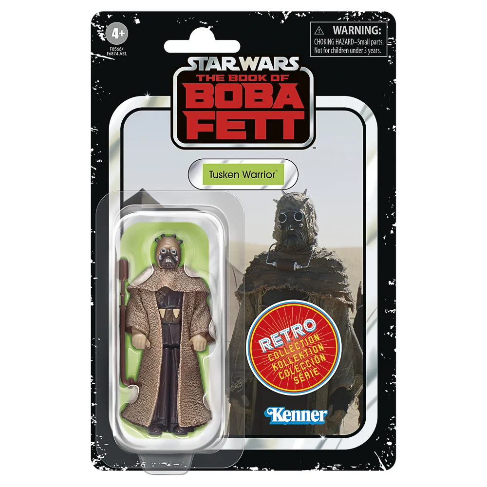 Star Wars the Book of Boba Fett Retro Collection Tusken Warrior Action Figure Image 1