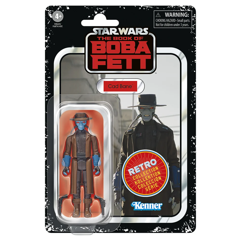 Star Wars the Book of Boba Fett Retro Collection Cad Bane Action Figure Image 1
